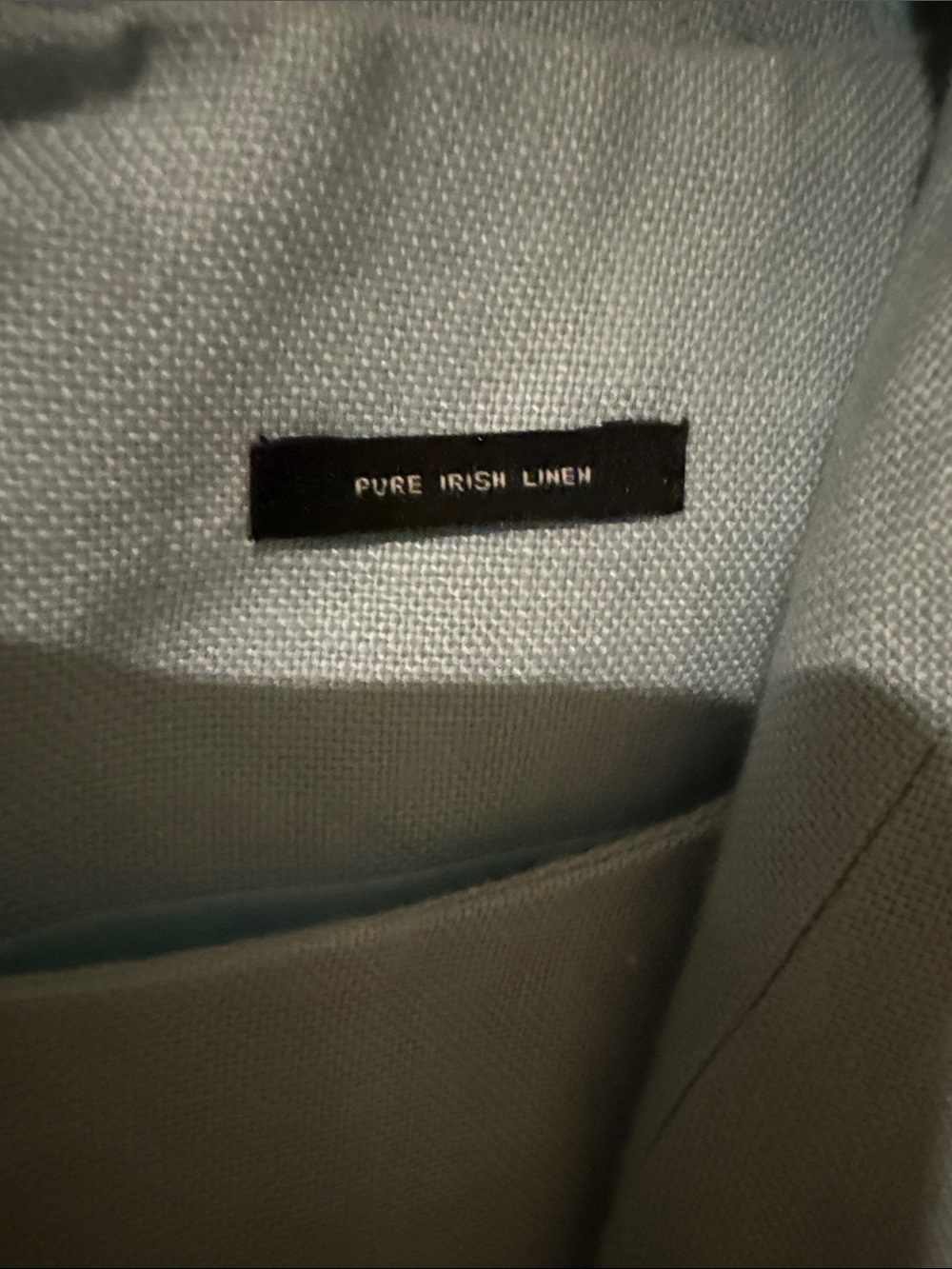 Talbots Pale Blue Two-Piece Skirt Suit - Picture 3 of 12